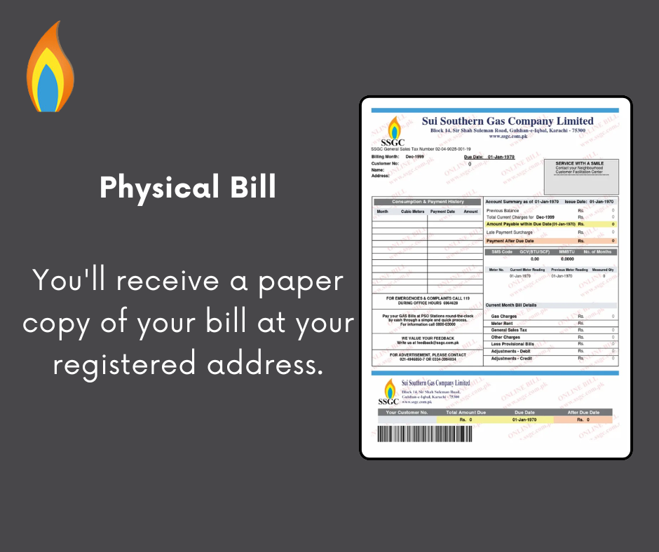 SSGC Bill Check in Shikarpur Through Apps