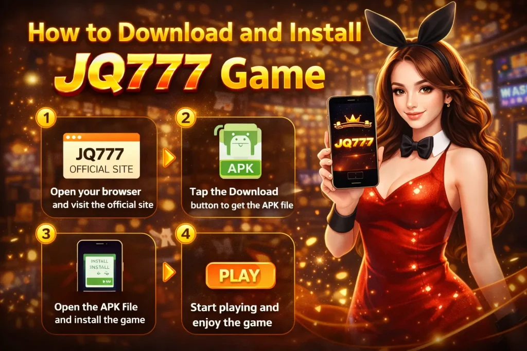 How to Download and Install JQ777 Game